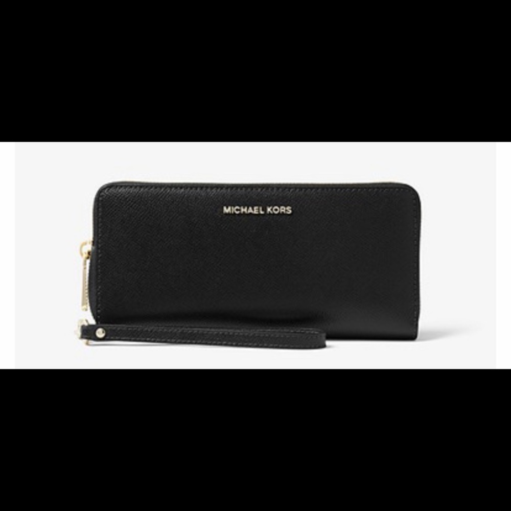 Black Michael Kors Jetset Wallet